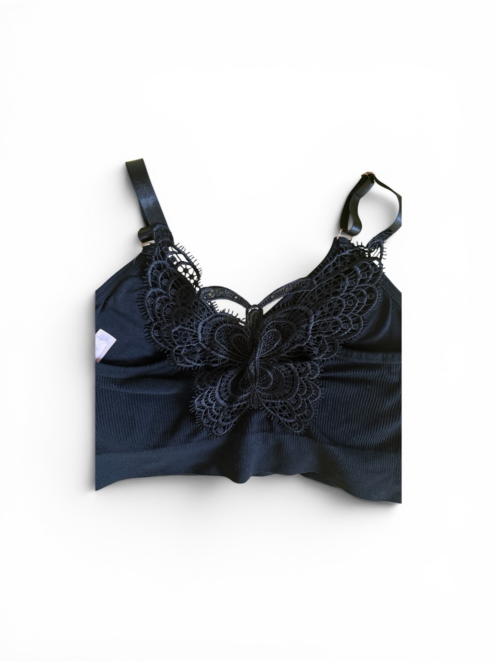 Lot of 3 - S/M JDK Black Lace Bralettes - Women's Intimates - Picture 5 of 5